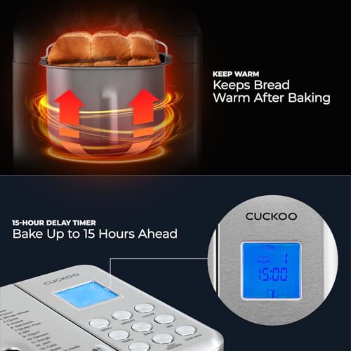 45% Off CUCKOO Bread Machine with 15 Menu Options - Image 7