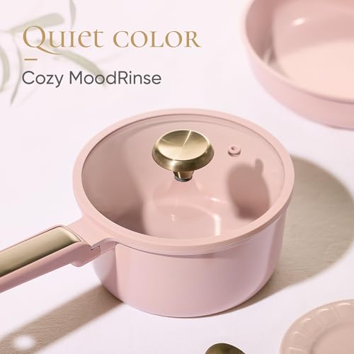 45% Off CAROTE 14pc Nonstick Ceramic Cookware Set - Image 7