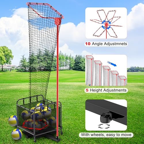 33% Off Volleyball Setter Training Net & Cart - Image 2