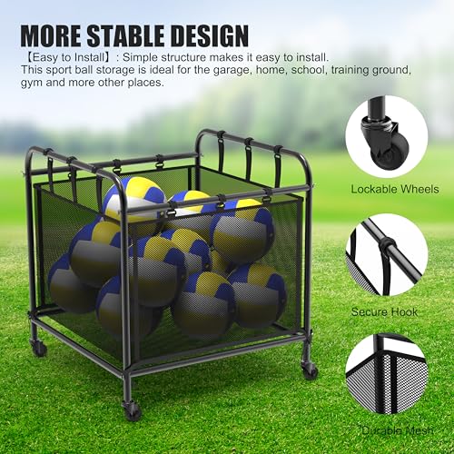 33% Off Volleyball Setter Training Net & Cart - Image 5