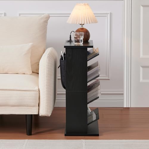 30% Off Narrow Side Table with Charging Station - Image 2
