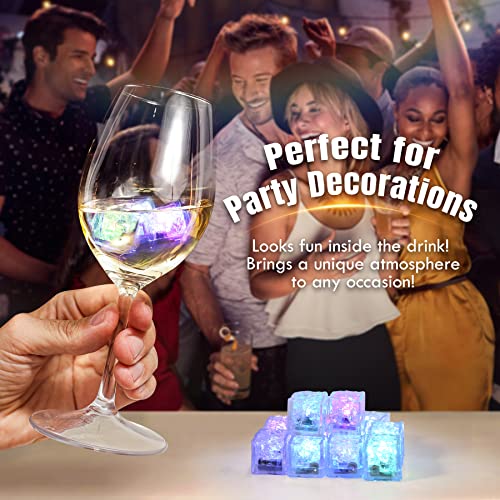 12 LED Ice Cubes Multicolor - Save 50%! - Image 4