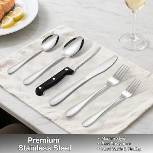 30% Off 61Pc Silverware Set with Organizer - $20.99 - Image 7