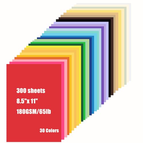 50% Off 300 Sheets Colored Cardstock for Crafts - Image 2