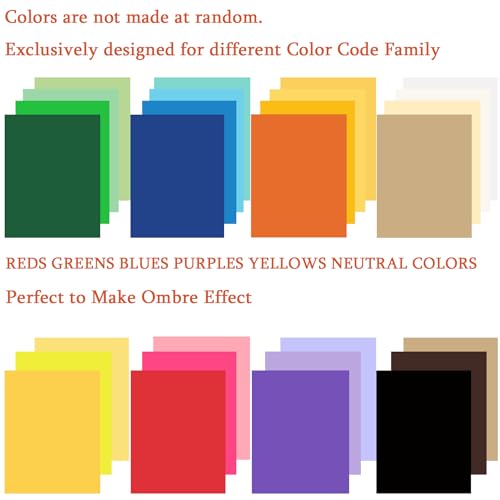 50% Off 300 Sheets Colored Cardstock for Crafts - Image 4