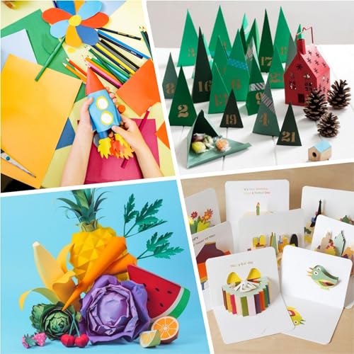 50% Off 300 Sheets Colored Cardstock for Crafts - Image 6