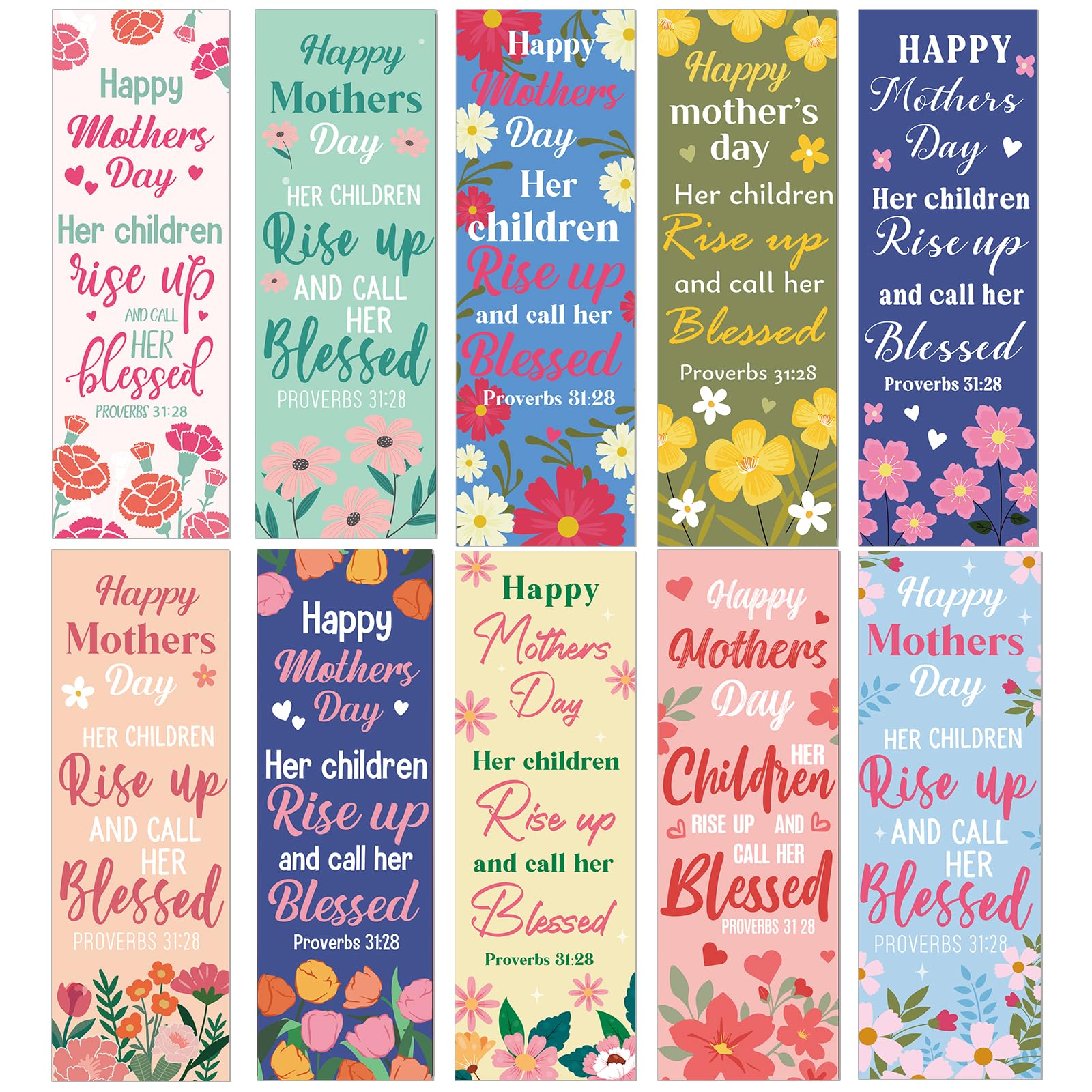 50% Off 200 Christian Mother's Day Bookmarks