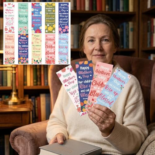 50% Off 200 Christian Mother's Day Bookmarks - Image 7