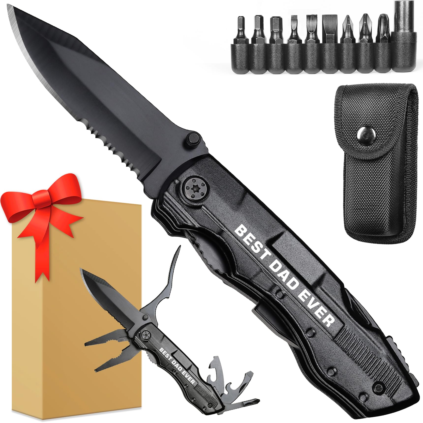 50% Off Engraved Multi-Tool Knife – Best Dad Gift