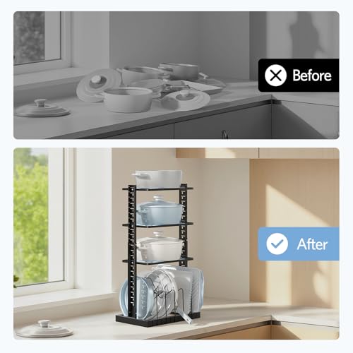 37% Off LAMU Pots & Pans Organizer with Code - Image 7