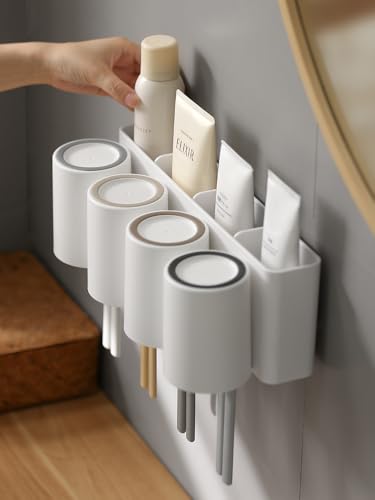 50% Off Wall-Mounted Toothbrush & Toothpaste Holder