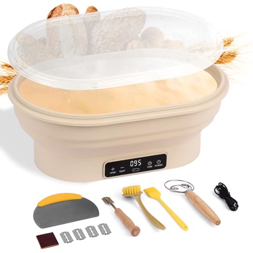 50% Off Electric Bread Proofing Basket, 2L, Folding Design