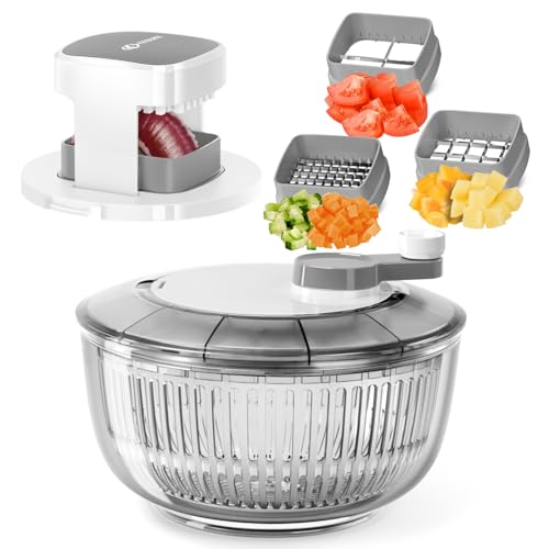 50% Off KEOUKE Salad Spinner & Veggie Chopper Set