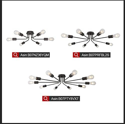 6-Light Sputnik Chandelier at 33% Off - $29.99 - Image 6