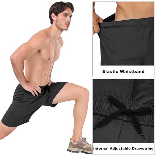 5-Pack Athletic Shorts for Men – Quick-Dry & Breathable - Image 3