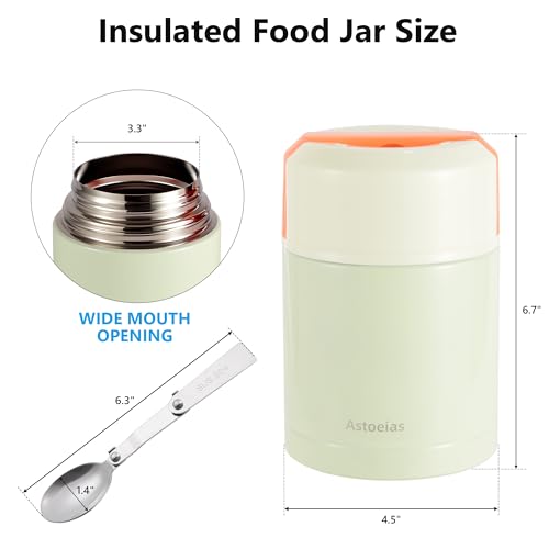 50% Off Insulated Thermo Soup Jar – 27 oz Stainless Steel - Image 2