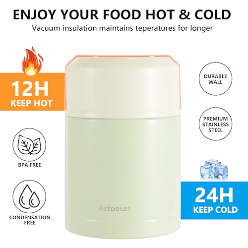 50% Off Insulated Thermo Soup Jar – 27 oz Stainless Steel - Image 4