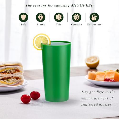 50% Off 26oz Stackable Plastic Tumblers Set of 12 - Image 3