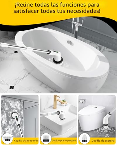 20% Off Electric Spin Scrubber with Extendable Handle - Image 5
