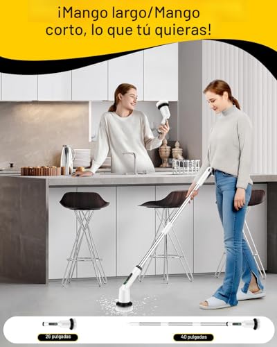20% Off Electric Spin Scrubber with Extendable Handle - Image 6
