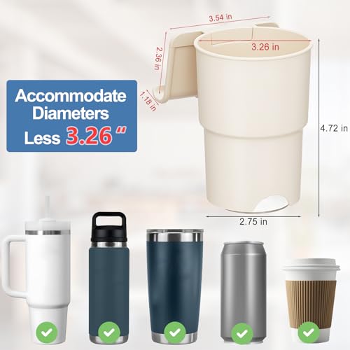 30% Off Anti-Spill Desk Cup Holder with Phone Stand - Image 3