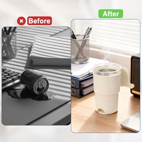 30% Off Anti-Spill Desk Cup Holder with Phone Stand - Image 7