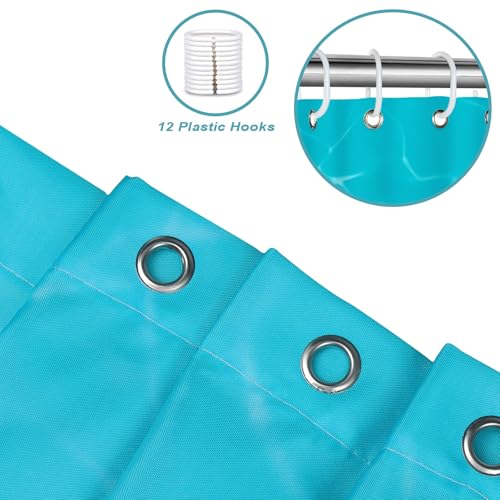 30% Off Blue Ocean Wave Shower Curtain 72x72 - Image 4