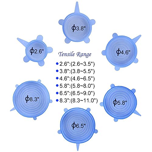 50% Off JYYHSF 12-Pack Silicone Stretch Lids - Image 3