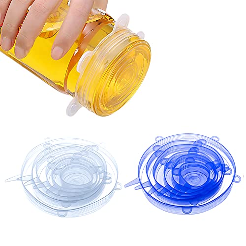 50% Off JYYHSF 12-Pack Silicone Stretch Lids - Image 5