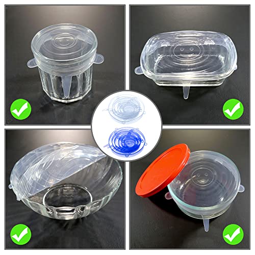50% Off JYYHSF 12-Pack Silicone Stretch Lids - Image 6