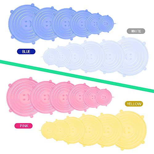 50% Off JYYHSF 12-Pack Silicone Stretch Lids - Image 7