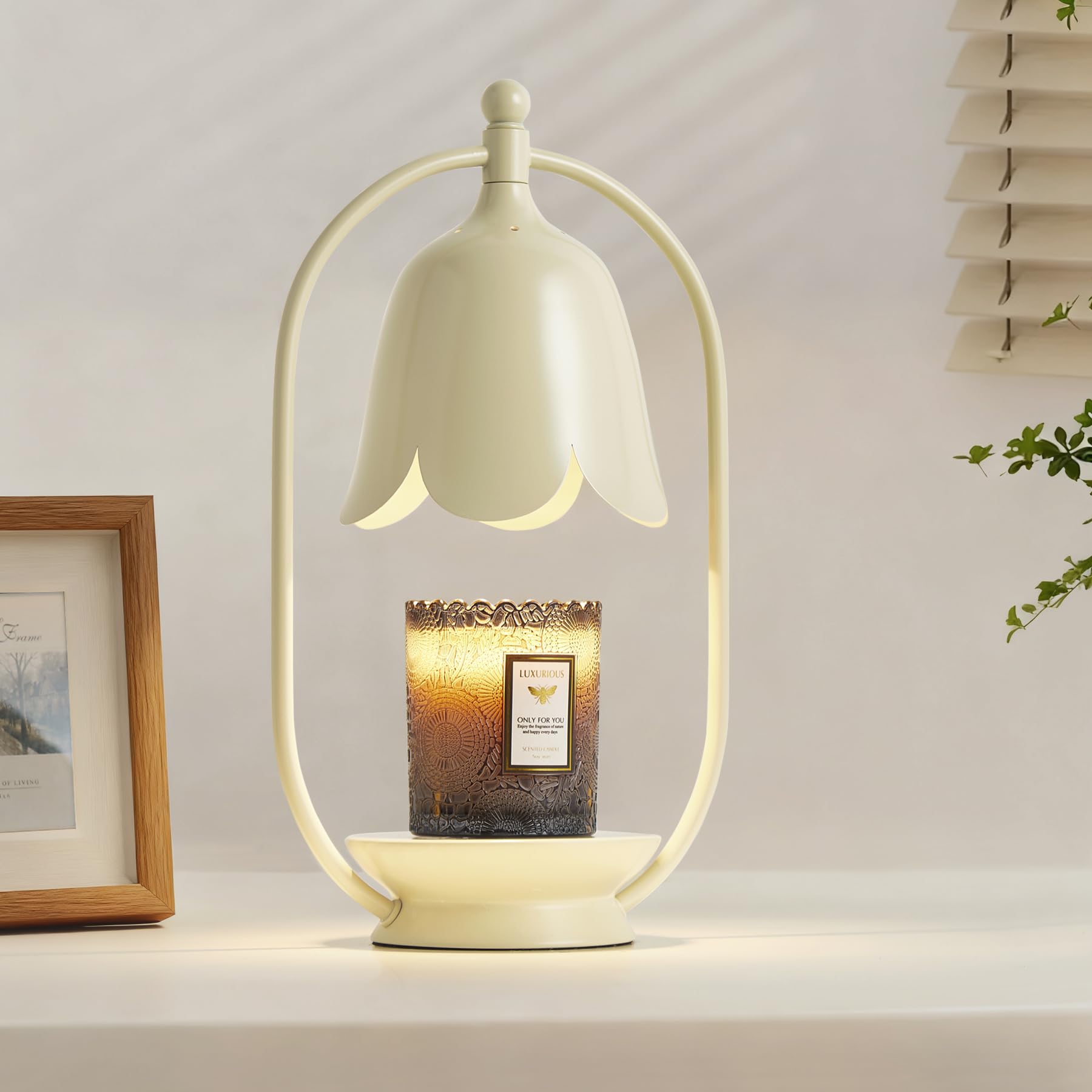 30% Off Mahbahole Flower Candle Warmer Lamp