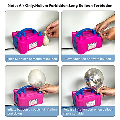 32% Off 600W Electric Balloon Pump for Party Decor - Image 5