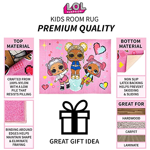 Kids Non-Slip Rug for LOL Surprise Fans - Image 5