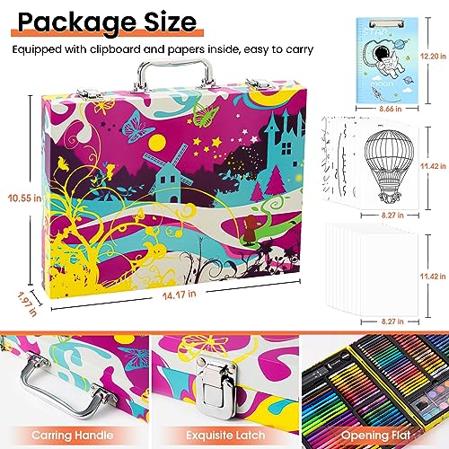 22% Off POPYOLA 180-Piece Art Set for Kids - Image 7