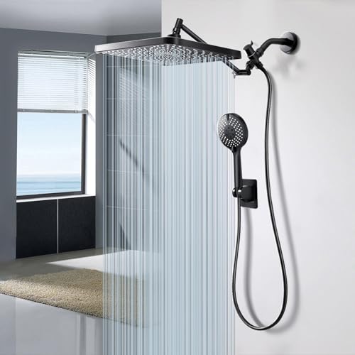 50% Off Starry Sky 12.2" Rain Shower Head with Handheld Combo - Image 2