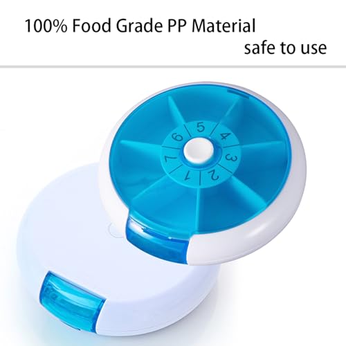 81% Off 7-Day Rotating Pill Organizer for Travel - Image 7