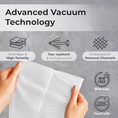 50% Off Vacuum Sealer Bags - 200 ft Total, BPA-Free - Image 3