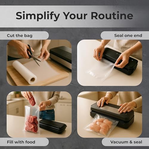 50% Off Vacuum Sealer Bags - 200 ft Total, BPA-Free - Image 6
