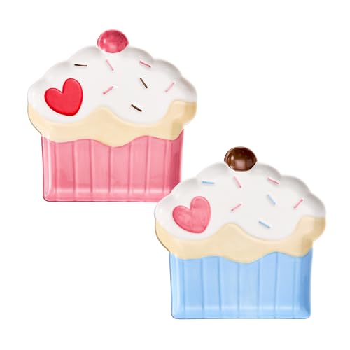 50% Off Bico Heart Cupcake Plates Set – Perfect for Desserts