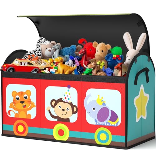 50% Off YOHOOLYO Kids Train Toy Storage Box - Image 2
