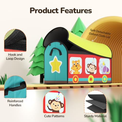 50% Off YOHOOLYO Kids Train Toy Storage Box - Image 6