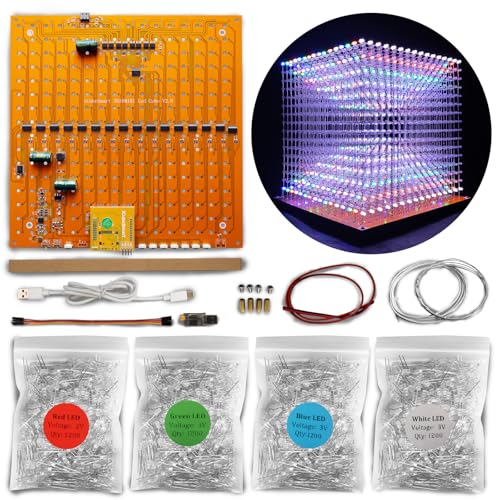50% Off iCubeSmart Mini 3D LED Cube DIY Kit - Image 2