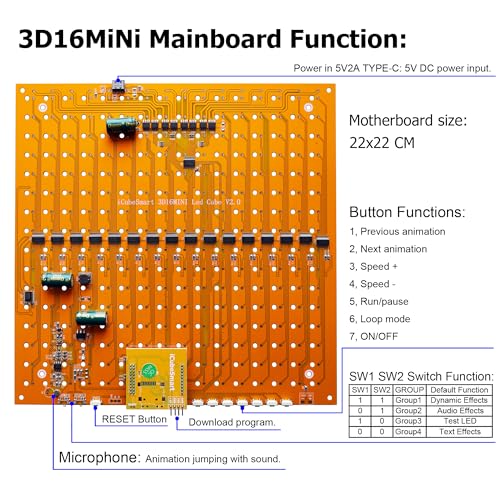 50% Off iCubeSmart Mini 3D LED Cube DIY Kit - Image 6