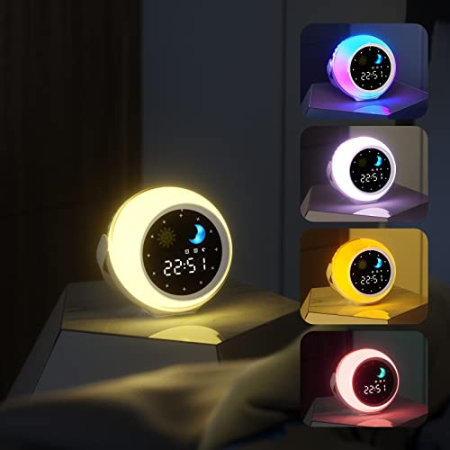 Kids Alarm Clock w/ Bluetooth & Wake-Up Light for $19.89