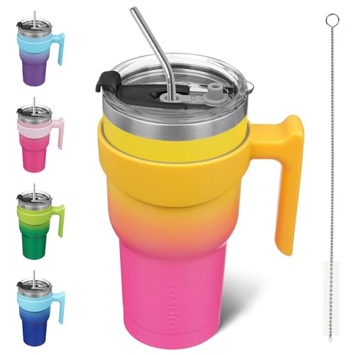 10% Off 30oz Insulated Stainless Steel Tumbler with Handle