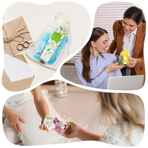 30% Off 24-Piece Hand Cream & Lip Balm Gift Set with Bags - Image 6
