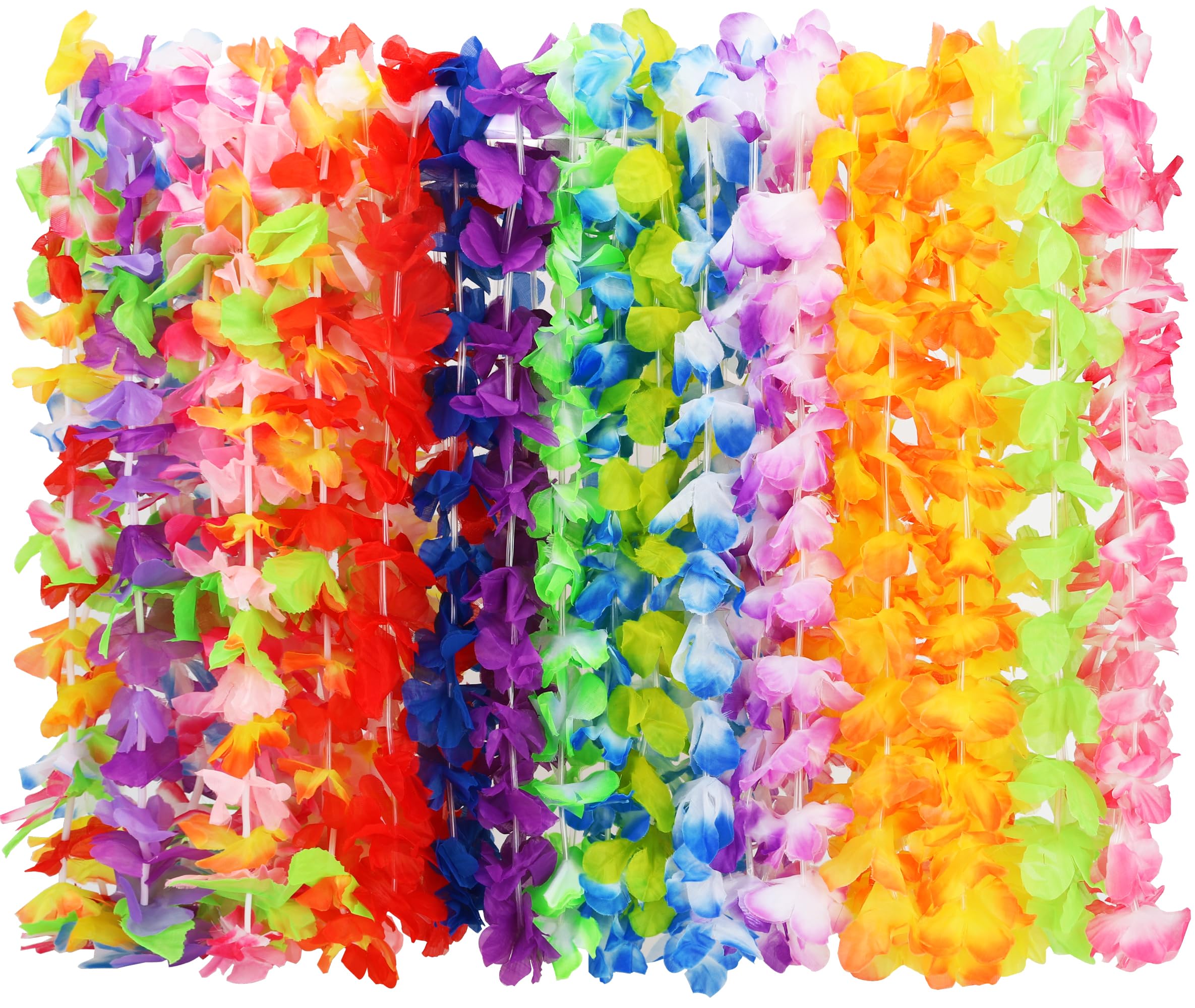 23% Off 24-Pack Hawaiian Flower Leis for Luau Parties
