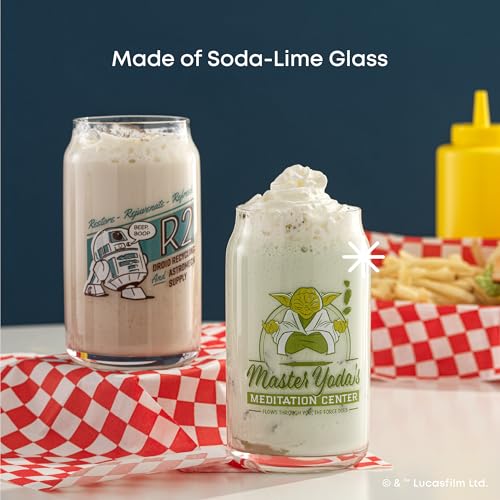 35% Off JoyJolt Star Wars Retro Glass Tumbler Set - Image 6
