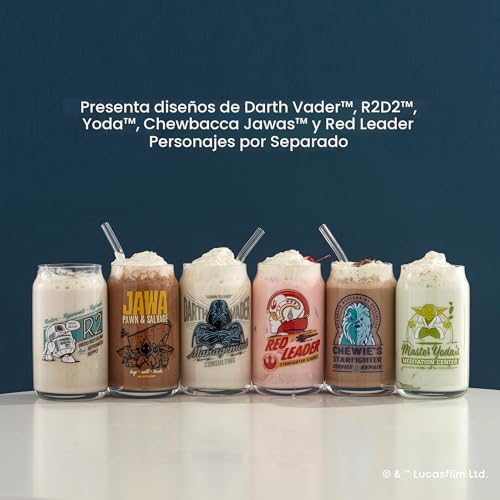 35% Off JoyJolt Star Wars Retro Glass Tumbler Set - Image 7